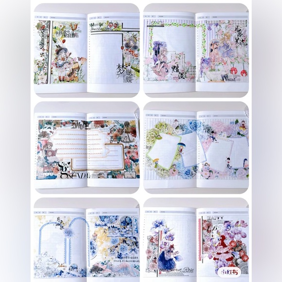 Waterproof PET Tape cute, lovely,Flower, journal sticker, Notebook, hand account - Picture 6 of 6